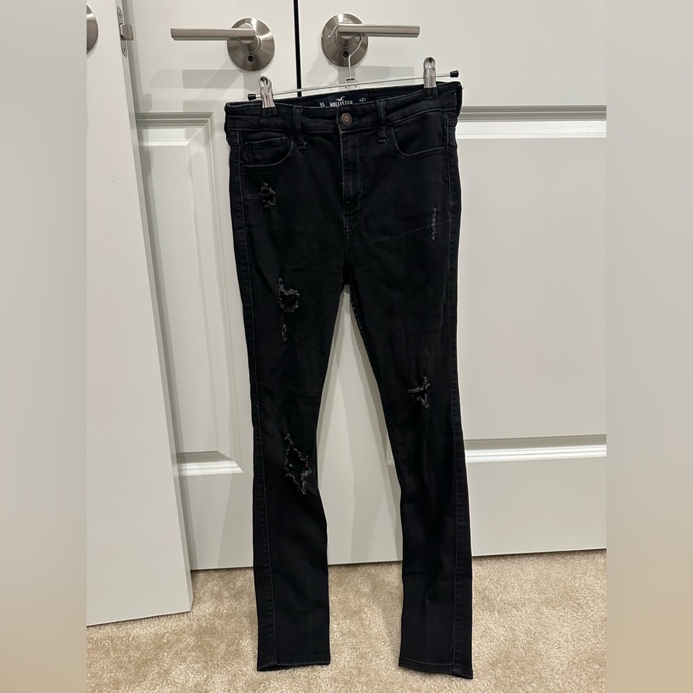 Hollister Women's Black Skinny Jeans